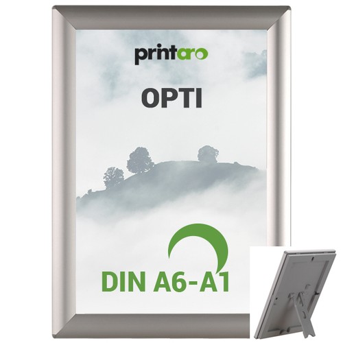 Alu klapprahmen optiframe mit - alu-klapprahmen,