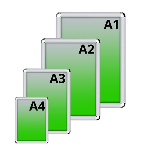 Alu klapprahmen din - alu, a2