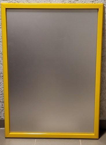 Alu klapprahmen gelb din a1 - alu-klapprahmen,