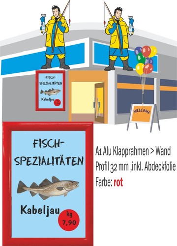Klapprahmen plakatrahmen - klapprahmen,