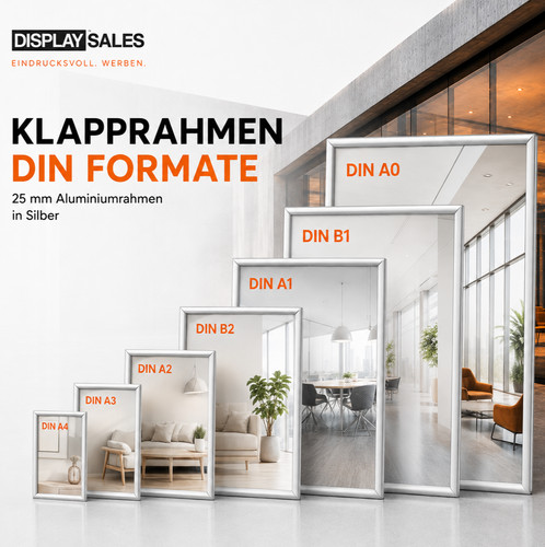 Klapprahmen alu din a0 - klapprahmen, 25