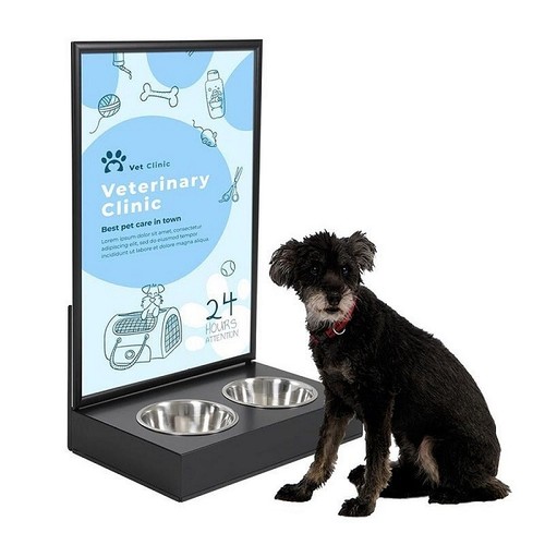 Hunde tankstelle mit - hunde,