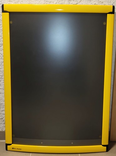 Alu klapprahmen gelb - a1, in